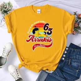 T-shirty damskie strach to zabójca umysłów Y2K T-shirt damski na co dzień fajny miękki krótki top Sport kreatywność Tee ubrania ulica Hip hop kobiety