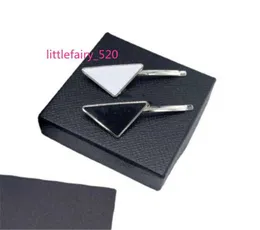 Luxury Designer Metal Barrettes Hair Clips Women Girl Triangle Letter Barrette Hairpin Headdress Fashion Hair Jewelry8774039