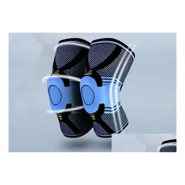 Elbow Knee Pads 1Pc Basketball Brace Compression Support Sleeve Injury Reery Volleyball Fitness Sport Safety Protection Gear Drop Dhyob