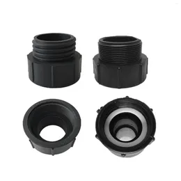 Equipamentos de rega Durável IBC Acessórios para tanques Rosca fina de 60 mm para válvula grossa Adaptador de torneira Conector de tubo de irrigação de jardim