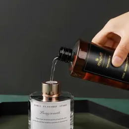 Aromaterapia 500ml planta óleo essencial reed difusor lavanda jasmim sândalo óleo casa perfume para umidificador de ar aroma máquina