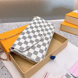 Высококачественная дизайнерская сумка Pochette Messenger Cheam Classic 3 Piece Set Clutch Flag