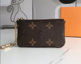 Kluczowa portfel Pochette Cles Projektanci mody torebka kobiety męskie uchwyt na kartę kredytową torebka luksusowa torba portfelowa z pudełkiem