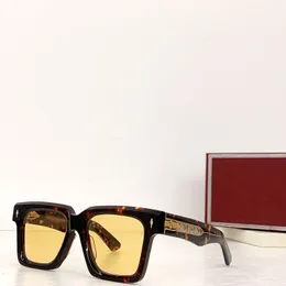 Eleganti occhiali da sole per uomo e donna L'ingegnosità del marchio squisito artigianale giapponese aggiunge un fascino elegante UV400 ripete gli antichi occhiali da sole full frame