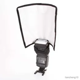 Difusores de flash dobrável refletor de flash refletor difusor softbox para yongnuo para nikon canon 580ex 550ex 540ez 430ex r230712