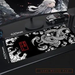 Dragon Mat E-Sports Mousepad Gamer Office Mate Mouse Pad Gaming Room Accessessy Dessy Desk Dester Mat Art Keyboard Cath Rubber Mausepad Company