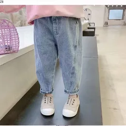 Jeans Babyflickor Enfärgad vår och höst Pojkar Casual Style Småbarnstjejkläder ZMZB 230711