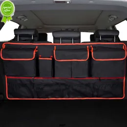 Multi-Pocket-Kofferraum-Organizer zum Aufhängen der Rücksitz-Aufbewahrungstasche mit 9 Taschen, wasserdichtes Oxford-Stoff-Aufbewahrungstaschen-Zubehör