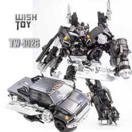 Transformationsspielzeug Roboter BAIWEI Transformation TW1026 TW1026 Ironhide Weaponeer KO SS14 SS14 Weapon Expert Truck Actionfigur Roboterspielzeug 230712