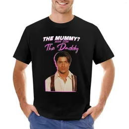 Linne herr Brendan Fraser The Mummy More Like Daddy Klassisk T-shirt Grafiska T-shirts Anime Söta Kläder Herr
