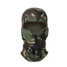 Fashion Face Masks Neck Gaiter Tactical Camouflage Balaclava Full Face Mask Wargame CP Military Hat Bicycle Cycling Army Multicam Bandana Neck Gaiter 230711