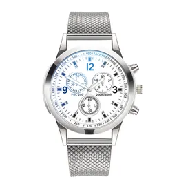 Relojes de pulsera Lote Relojes de lujo para hombre Banda de acero inoxidable de moda Reloj de cuarzo luminoso para hombre Reloj Relojes Para Hombre 230712