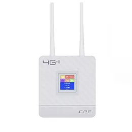 Router CPE903 Lte Home 3G 4G 2 Externa antenner Wifi Modem CPE Trådlös router med RJ45-port och SIM-kortplats EU-kontakt 230712