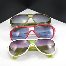 Occhiali da sole Evove Aviation Donna Uomo Bianco Rosso Verde Occhiali da sole per donna Pilot Fashion Steampunk Shades