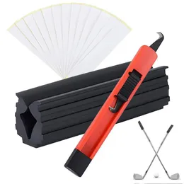 Other Golf Products Durable Golf Club Grips Repair Tool Kit For Golf Club Regripping Including 1 Hook Blade 15 Double Sided Tape 1 Rubber Block 230712