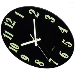 Wall Clocks Silent Clock Big Living Room Non Ticking Household Large Bedroom Mute Luminous Glass Office