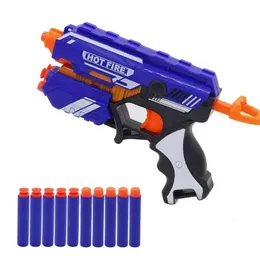 銃のおもちゃ子供用マニュアルソフト弾丸プラスチックおもちゃの銃キットナーフダーツおもちゃのピストル銃長距離ダーツブラスター子供のおもちゃクリスマスギフト 230712