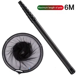 Fishing Accessories Hard landing net folding net ocean winter folding high carbon pole for telescopic poles 230711