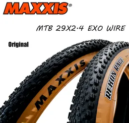 Bike Tires Maxxis 29X2.4 Mtb Bike Tire Rekon Race 29X2.4 EXO Wire Bicycle Tyre 29 Inch Original Mountain Bike Tires HKD230712