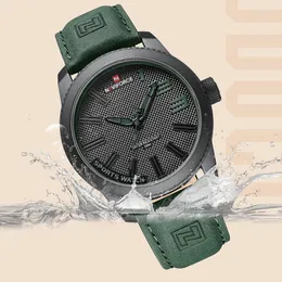 Zegarki na rękę Zegarek kwarcowy Dla mężczyzn Sporty wojskowe Odporny na wstrząsy Wodoodporny skórzany Moda Casual Zegar Spirit NF9202