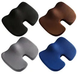 CushionDecorative Pillow Seat Cushion Office Chair Cushions Coccyx Orthopedic Memory Foam U Massage Pad Car 230711