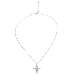 Pendentif colliers collier étoile à quatre branches bijoux de fête de mariage cadeau goutte