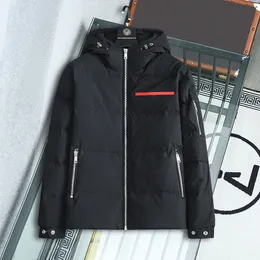 Masculino P Stylist Casaco Moda Preto 23AW Masculino Parkas Quente Jaqueta com Zíper Jaqueta Corta-vento Clássico Casacos Oversize