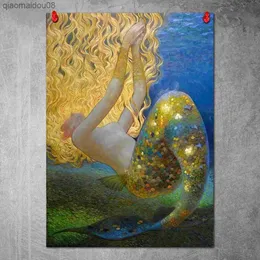 Abstract Pictures HD Printing Decor Home Mermaid By Victor Nizovtsev Poster Canvas Painting Modern Living Room Wall Art No Frame L230704