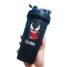 Water Bottles EU portable protein powder vibrating bottle high capacity drinking container PP mixer sports water cup BPA free delivery J130 230711