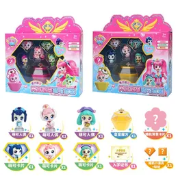Puppen sind Anime Catch Teenieping Shiny Gem Serie Figur Spielzeug Cartoon Prinzessin Modell Puppen Set Kinder Geburtstag Geschenke 230712