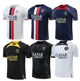 2023 24 PSGs MBAPPE koszulki piłkarskie spodenki dres 22 23 klasyczny styl paryski strój treningowy SERGIO RAMOS VERRATTI ICARDI piłka nożna z krótkim rękawem