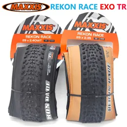 Bike Tires MAXXIS MTB Bicycle tire REKON RACE FOREKASTER Mountain Bike Fold Tire Tubeless TR EXO 27.5x2.0/2.25 29x2.25/2.35 HKD230712