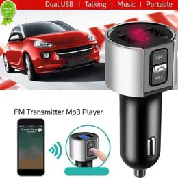 Autoladegerät 2,1 A MP3-Musik-Player USB-Ladegerät Bluetooth Wireless Car Kit Handfree LCD FM-Transmitter Dual USB