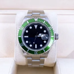 Zielone tarcze męskie zegarek nurkowanie 40 mm Automatyczne 2813 Maszyna 904L Sapphire Sapphire Sapphire Lustro Wodoodporne Wodoodporne Watche Montre de Luxe zegarki Auto Data Wrists