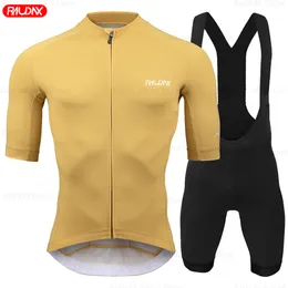 Radfahren Jersey Sets Huub Raudax Gcn Jugend Set Atmungsaktives Hemd Sommer Kleidung Mountainbike Reiten Kleidung Triathlon 230712