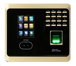 Recognition System ZK U 00Plus WIFI Face Fingerprint Identification Time Attendance Terminal Infrared Color Camera 230712