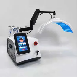 6 in1 PDT LED Machine Microdermabrasion Hydra facial skin care machine oxygen spray gun hydra dermabrasion scrubber deep cleaning facial lifting machine