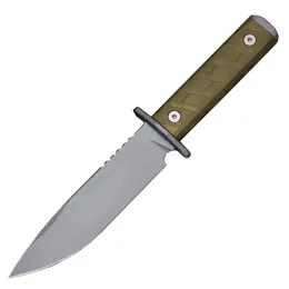 ZT0006 Hayatta Kalma Düz Bıçak CPM-3V Cerakote Kaplama Damla Noktası Bıçağı Tam Tang G10 Sap Kydex ile sabit bıçak bıçakları