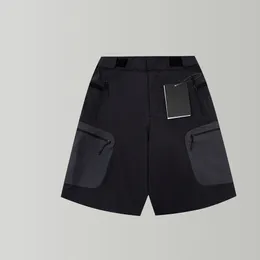 23SS New Women 's Men's Short Pants 빠른 건조 반바지 스포츠 탄성 허리 바지 거리 패션 캐주얼 한 느슨한 스웨트 팬츠 야외 브리치 Tjammkz76