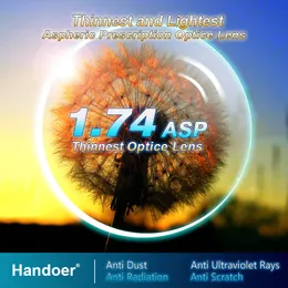 Sonnenbrille UltraThin Index 174 AntiRadiation Protection Optical Single Vision Lens Aspheric AntiUV Korrektionsgläser 230712