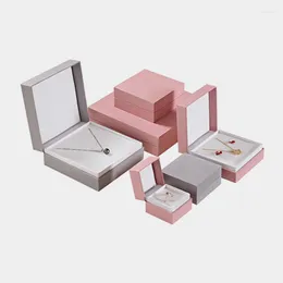 Smycken påsar fabriksprislätt ringbox fyrkantig multiändamål förpackning
