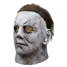 Party Masks RCtown Movie Halloween Horror II Michael Myers Mask Realistic Adult Latex Prop Cosplay Headgear Scary Masquerade Toy5069085