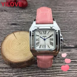 Mission Runway Womens 32 mm zegarek kwarc importowany zegar Sapphire Glass Mirror Waterproof Fashion oryginalny skórzany pasek autobus 261N