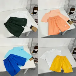 roupas infantis conjuntos de bebê NF meninos meninas conjunto camiseta infantil shorts bebê menino verão tamanho 110-150 E6al #