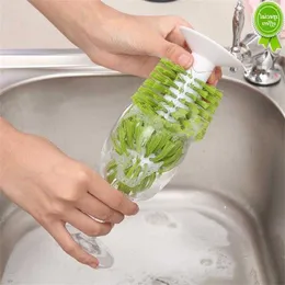 Scrubber multifunzionale per bicchieri Bottiglie per la pulizia dei vetri Pennello Lavello Bevanda Boccale Ventosa per vino Gadget per la pulizia Accessori per la cucina