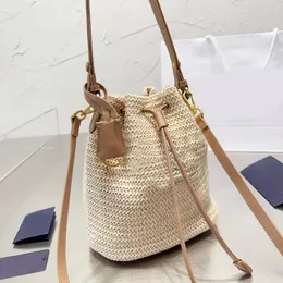 Ковша соломенная сумка дизайнерские бренды сумки роскошные кроссовые сумочка мода мода плечо высококачественное мешок женский пиджак телефонная кошелька простальная сумка для мессенджера