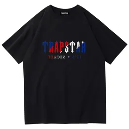 Повседневная дизайнерская футболка мужчина Trapstar Fashion New Luxury Designer Women Рубашка короткая дышащая все хлопковое спортивное бренд.