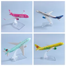 Flugzeugmodell 1 400, Metall-Luftfahrt-Replik, Viva Air-Modell, Druckguss-Flugzeug, Miniatur, Weihnachten, Kinderzimmer, Dekoration, Geschenk, Spielzeug für Jungen, 230712