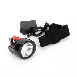LED 마이닝 캡 라이트 18650 충전식 배터리 스크 크리프 광부 헤드 라이트 필름 캠핑 사냥 안전 광부 램프