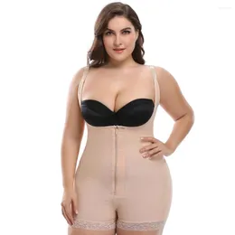 Intimo elasticizzato e contenitivo da donna Addome parto senza cuciture Vita da fitness Anca Cerniera frontale Allenatore Body Shaper Leganti Postnatale Dimagrante